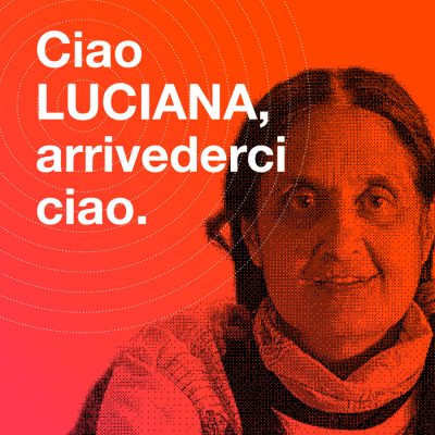 Il post dei negozianti del Corso Garibaldi dedicato a Luciana Arca