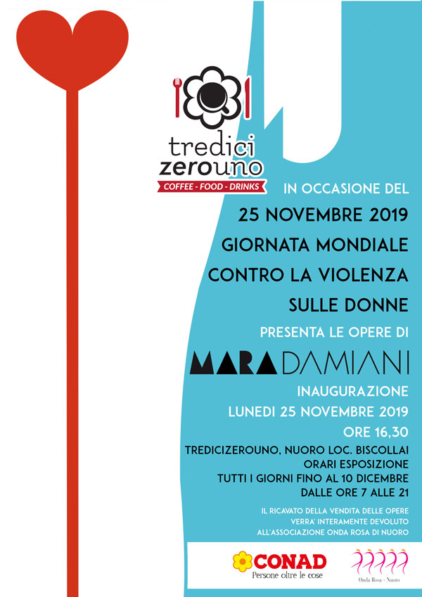 AL TrediciZeroUno in mostra  “le Reinas” di Mara Damiani per sostenere il centro antiviolenza