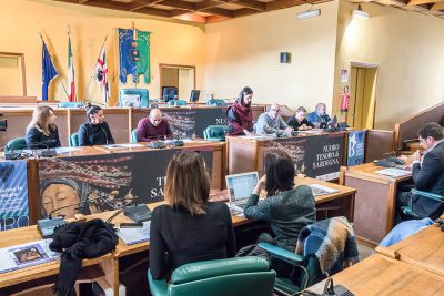 La conferenza stampa di Mastros e Massaios