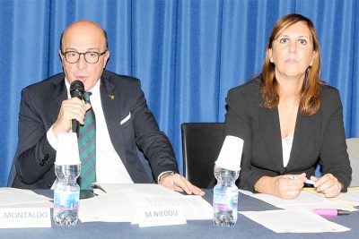 Gli assessori Zedda e Nieddu