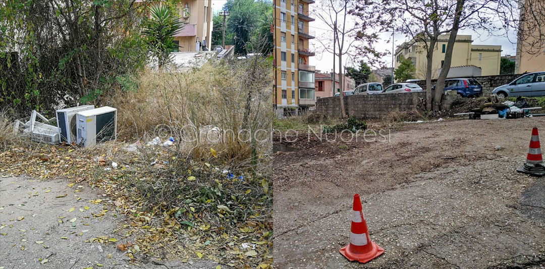 Nuoro. Ripulita la discarica a cielo aperto di via Marche.