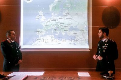 Conferenza stampa sulla mappa della droga nel Nuorese