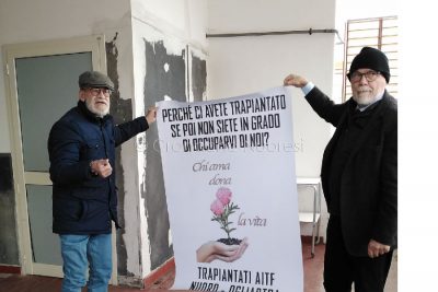 La protesta dei trapiantati (F. F. Becchere)