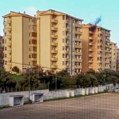 Appartamento a fuoco in via Costituzione a Nuoro