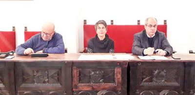 La Conferenza stampa d'Italia in Comune