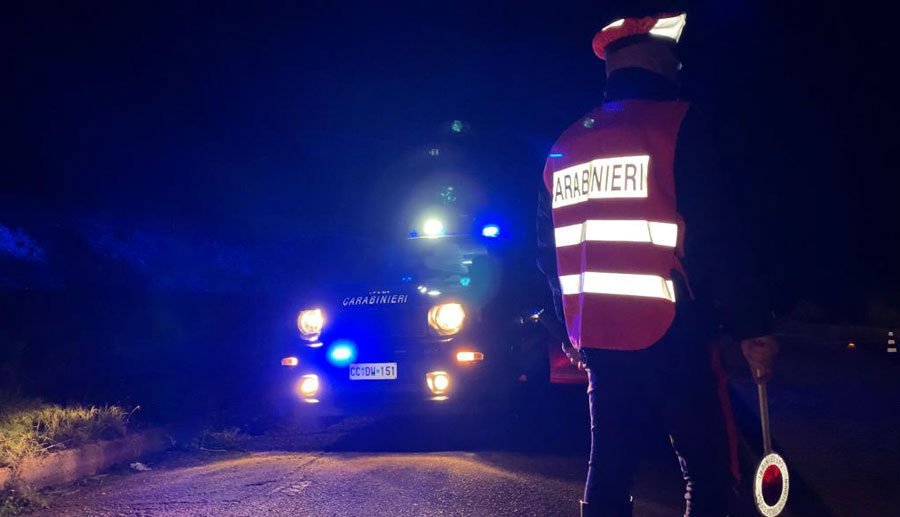 Carabinieri in campo per garantire la sicurezza sulle strade del Nuorese