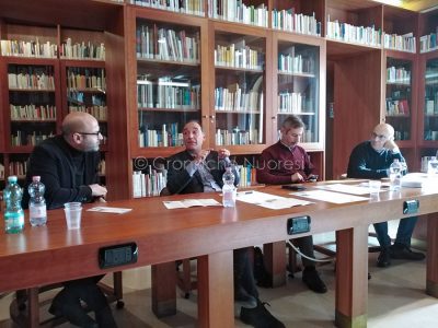 Conferenza stampa del Nobel incontra il nobel (f. F. Becchere)