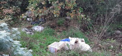 Rifiuti sull'Ortobene
