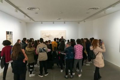 Studenti della scuola media Dante Alighieri in visita a Nuoro