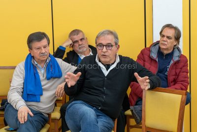 Roberto Capelli all'incontro PD (foto S.Novellu)