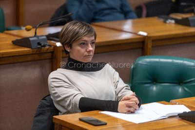 Lidia Palmas all'incontro sulla Motorizzazione (foto S.Novellu)
