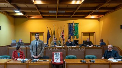 L'intervento del Consigliere regionale Saiu all'incontro sulla Motorizzazione (foto S.Novellu)