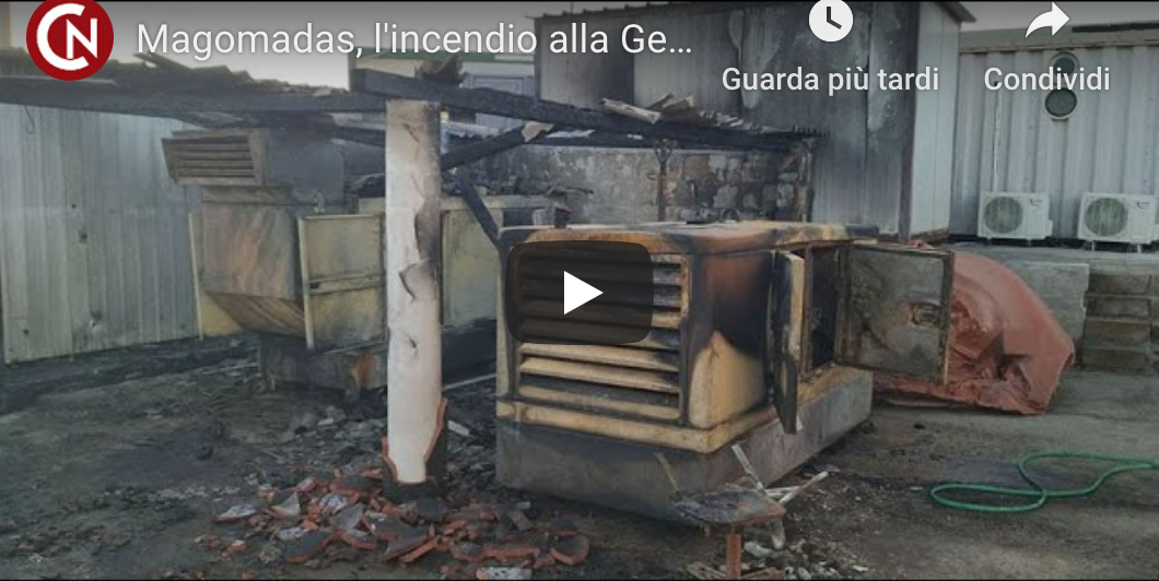 Magomadas. L’amministratore GeCo dopo l’incendio: “superato ogni limite di civiltà” – VIDEO