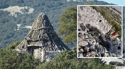 Su cuile de Tziu Rafaele prima e dopo la distruzione