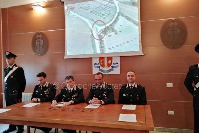 La conferenza stampa di oggi sull'Omicidio di Roberto Vinci (f C.N)