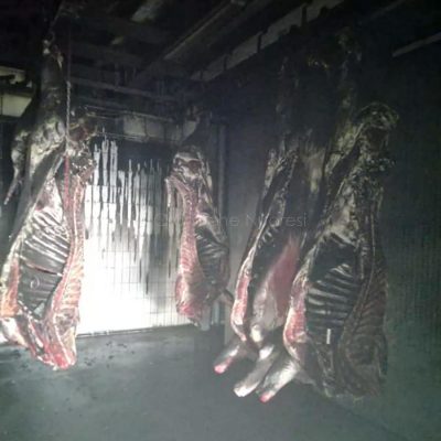 Carni danneggiate dal fumo da Milia a Bortigali