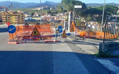 Lavori sulla condotta di Janna ' e Ferru