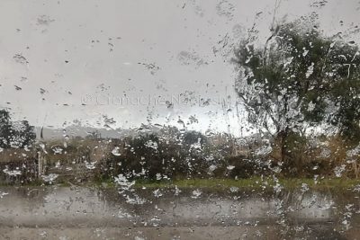 Nevicata nei pressi di Posada-