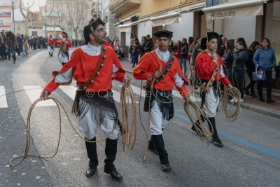 Nuoro, Carnevale delle maschere barbaricine: Issohadores di Mamoiada (© foto S.Novellu)