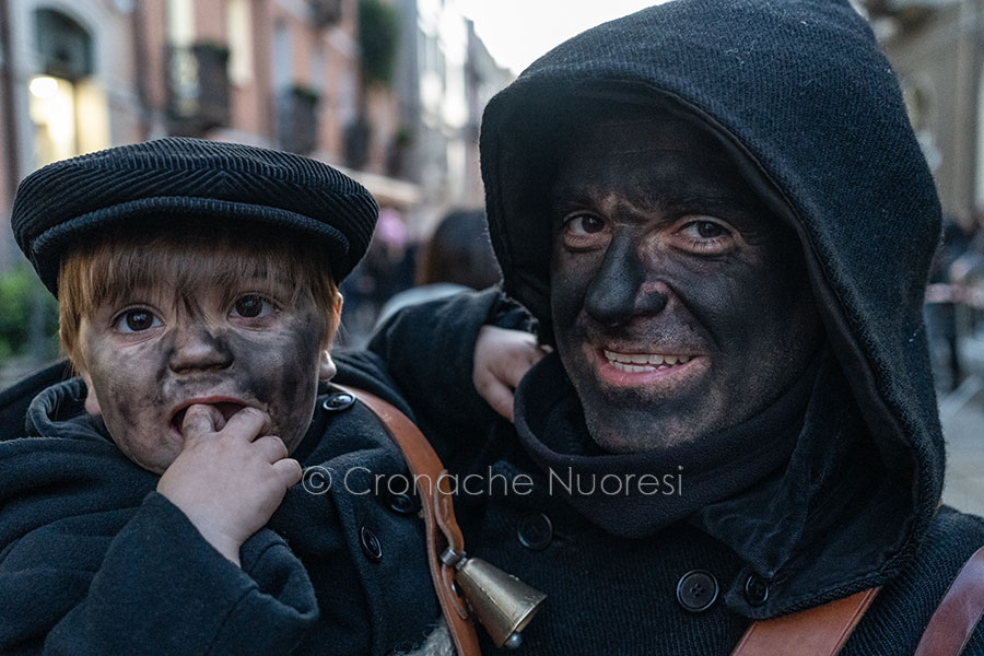 Le maschere del Carnevale Barbaricino si sono esibite questa sera a Nuoro – PHOTOGALLERY