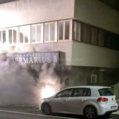 Nuoro, incendio al centro benessere Thermarius