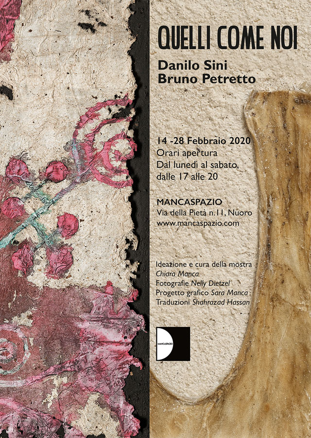 Nuoro. “Quelli come noi”: la mostra di Petretto e Sini al MANCASPAZIO