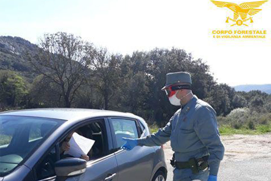 Corpo forestale: 1133 controlli in porti e aeroporti e 4 sanzioni per spostamenti senza giustificato  motivo