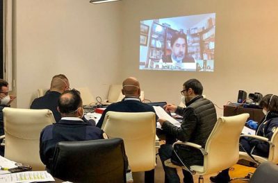Punto stampa della Regione Sardegna