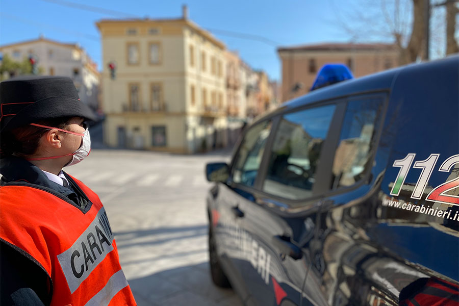 Coronavirus . A bordo di un Quad girava senza motivo per le vie del paese