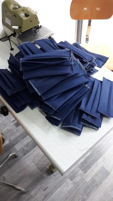 mascherine confezionate per la casa protetta