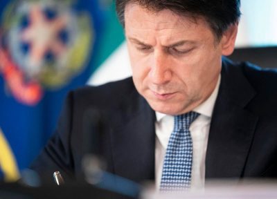 Il presidente del Consiglio Giuseppe Conte