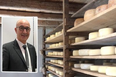 Il presidente del conosorzio Tutela del Pecorino Romano DOP, Salvatore Palitta