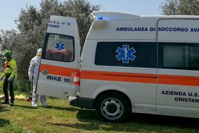 La scena del tentato omicidio