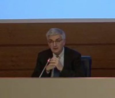 Il presidente dell'ISS Silvio Brusaferro