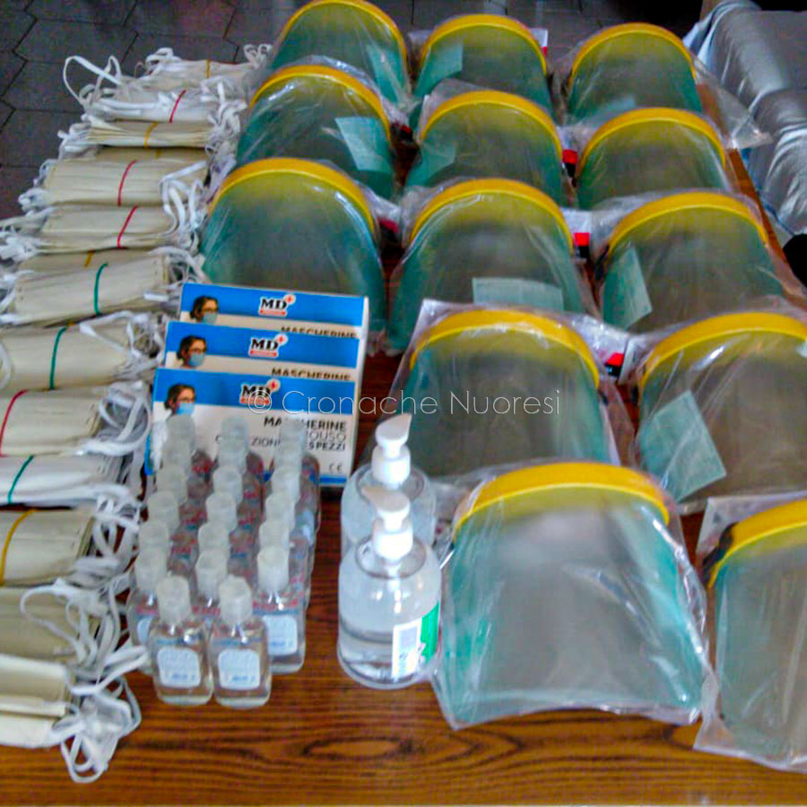 Coronavirus. Il “Forno dell’arte” dona mascherine, visiere e disinfettante al San Francesco e ai Carabinieri