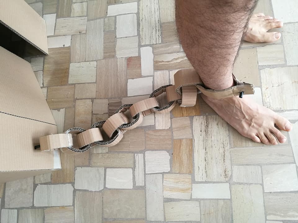 “Quarantena” il progetto grafico e performativo di Nicola Mette