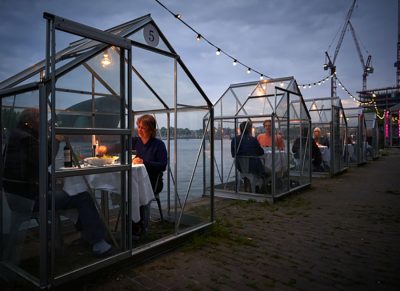 Amsterdam, ristorante Mediamatic-Eten