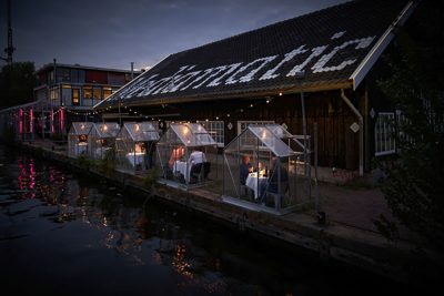 Amsterdam, ristorante Mediamatic-Eten