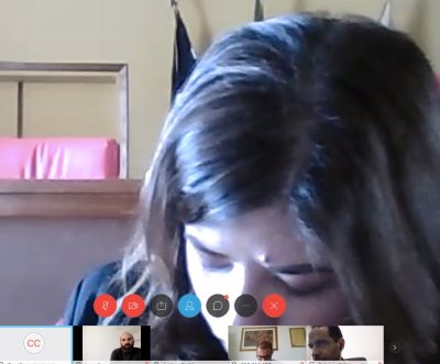 La commissione Bilancio avvenuta oggi via streaming