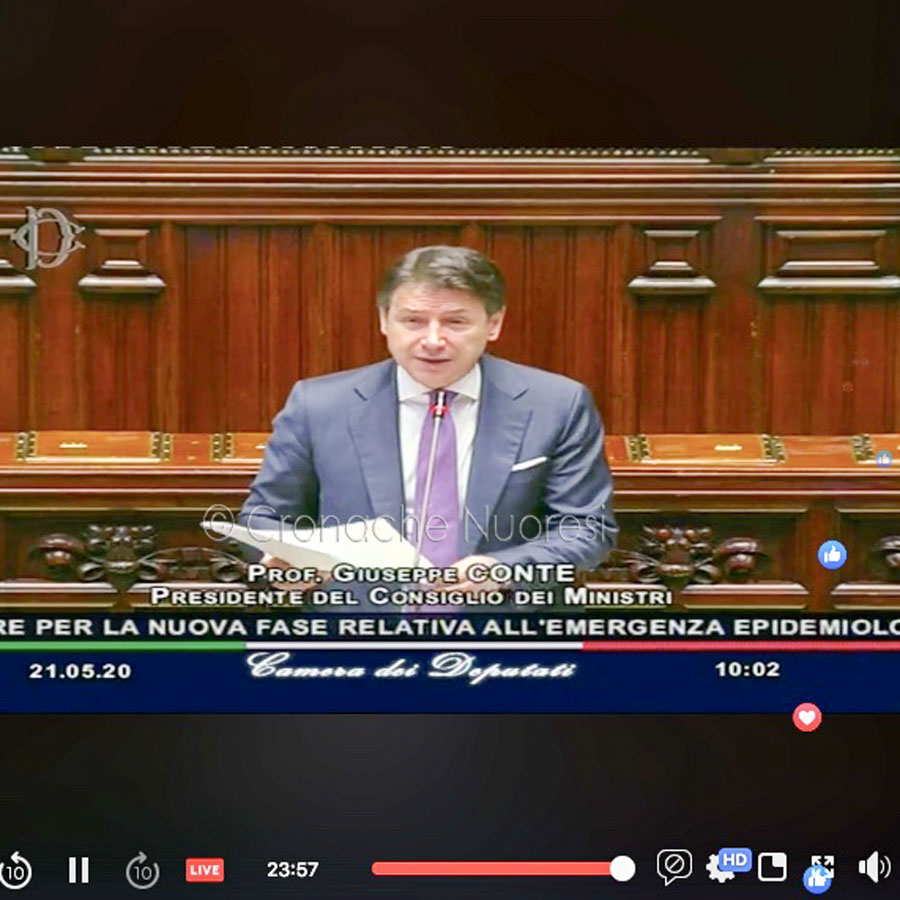 Conte alla Camera: “prestiti alle imprese nel giro di 24 ore”, l’Opposizione lo deride