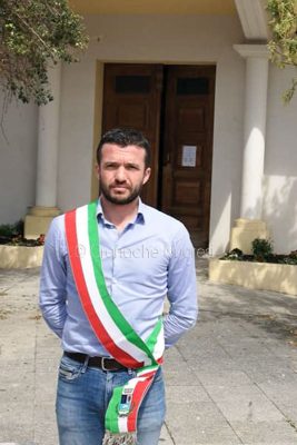 Il sindaco di Irgoli Ignazio Porcu