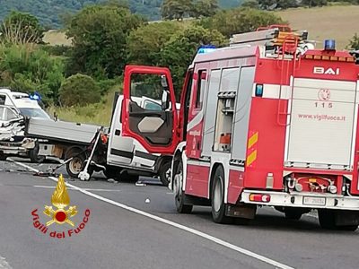 La scena del tragico incidente