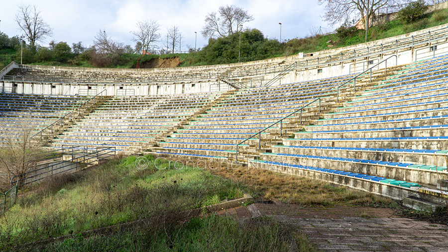 Nuoro. Sarà risanato il costone su cui poggia l’anfiteatro “De Andre”: si va verso per la riapertura?