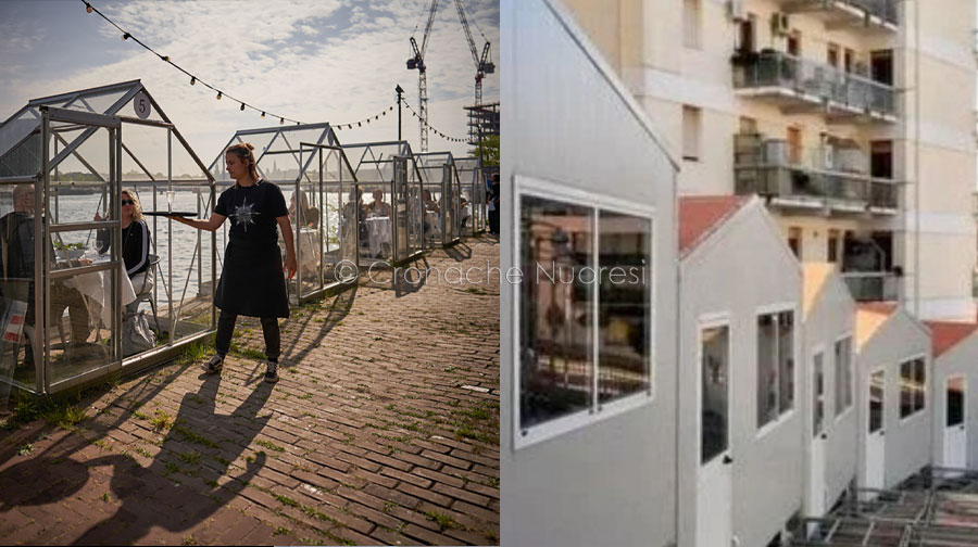 Coronavirus. Ripartenza: Nuoro come Amsterdam – le casette di via Convento come le Serres Séparées