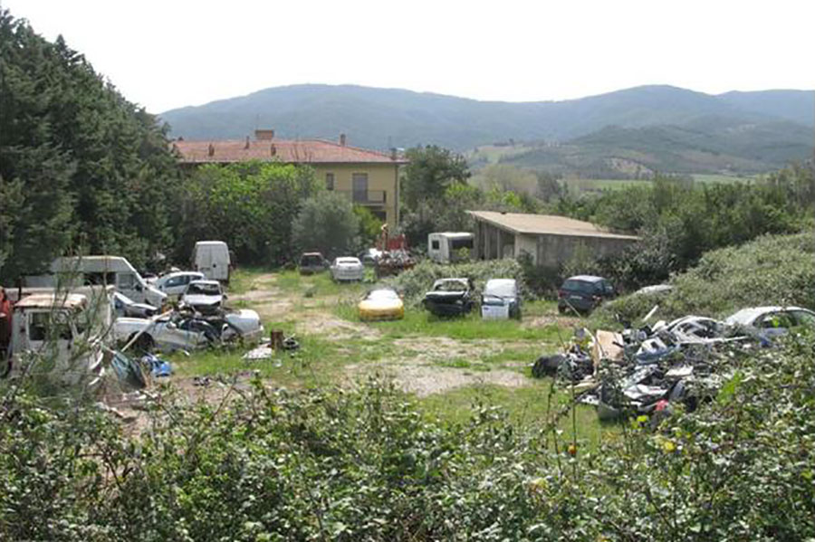 Due discariche abusive sequestrate a Siniscola: due denunce