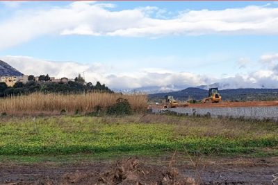 I lavori nel fiume Cedrino