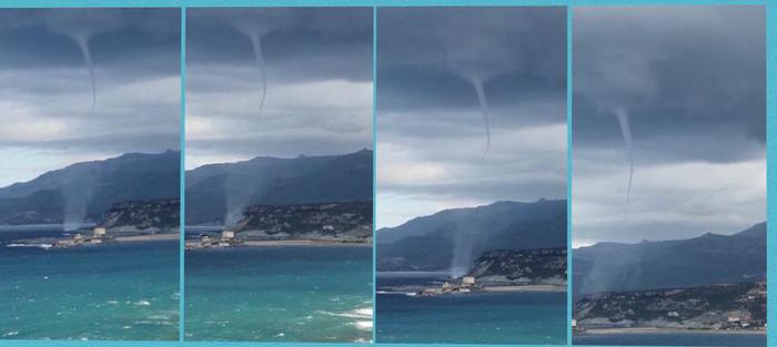 Tromba d’aria a Bosa, il video diventa virale – VIDEO