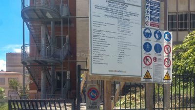 I lavori per la casa dello studente (f. Sonia Meloni)