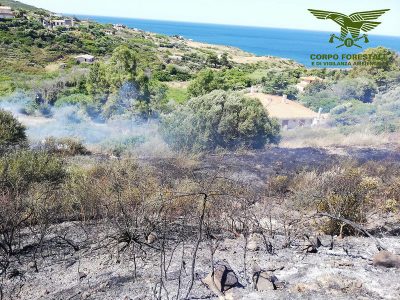 L'incendio a Bosa