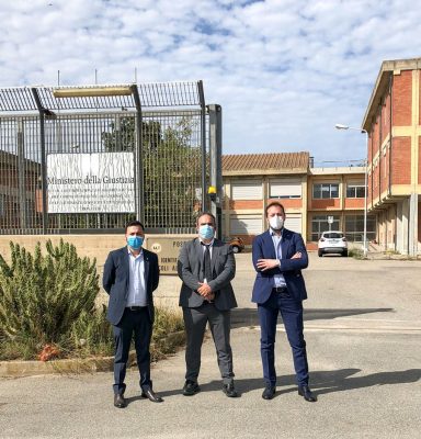 Zoffili e i Consiglieri della Lega davanti al Cpa di Monastir